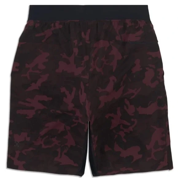 Lululemon THE Short 9.5” Men’s Shorts in Incognito Camo Red - Size Small - Picture 2 of 9